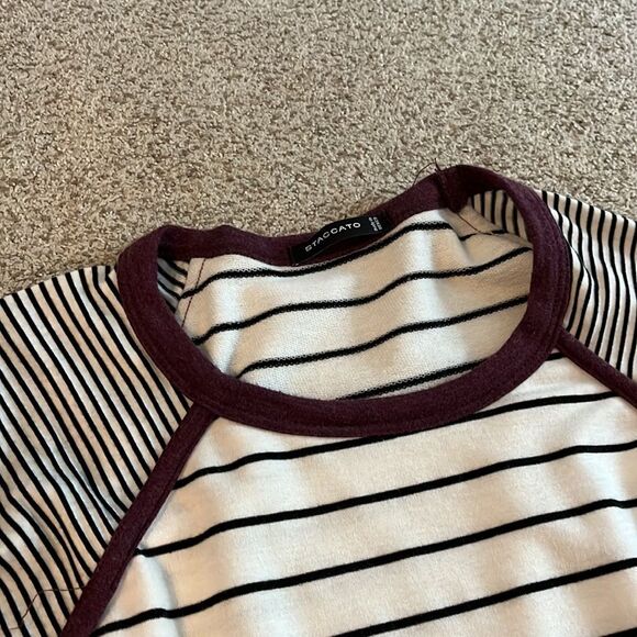 Staccato Striped Sweater Size Small - Picture 2 of 5
